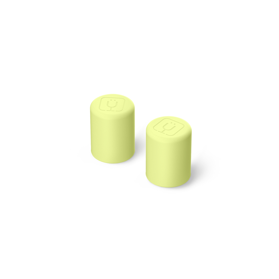 Pear Gingham Magnetic Straw CoverPear Gingham Magnetic Straw Cover