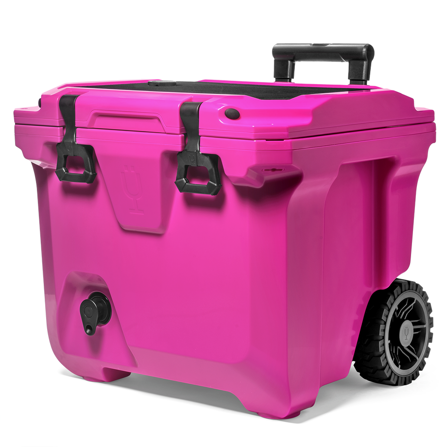 Vivid Magenta BruTank 35-Quart Rolling CoolerBruTank 35-Quart Rolling Cooler