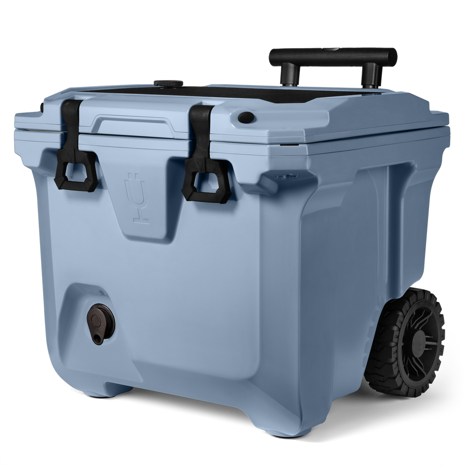 Denim BruTank 35-Quart Rolling CoolerDenim BruTank 35-Quart Rolling Cooler