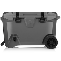 Charcoal BruTank 55-Quart Rolling CoolerBruTank 55-Quart Rolling Cooler