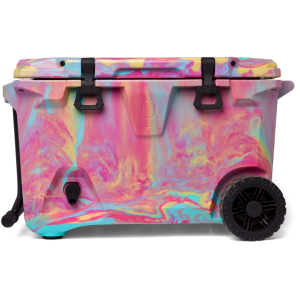 Rainbow Swirl BruTank 55-Quart Rolling CoolerBruTank 55-Quart Rolling Cooler